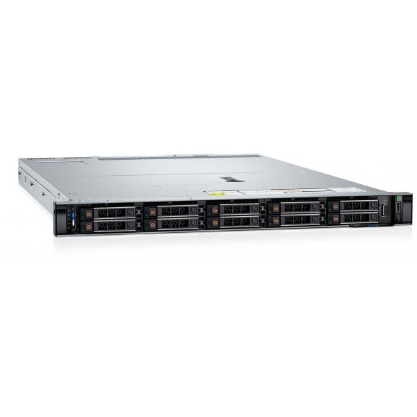 DELL PowerEdge R660XS server 480 GB Rack [1U] Intel Xeon Silver 4510 2,4 GHz 32 GB DDR5-SDRAM 1100 W (Dell PowerEdge R660xs - Server - montabile in rack 1U - a 2 vie - 1 x Xeon Silver 4510 / fino a 4.1 GHz - RAM 32 GB - SAS - hot-swap 2.5 baia[e] - S...