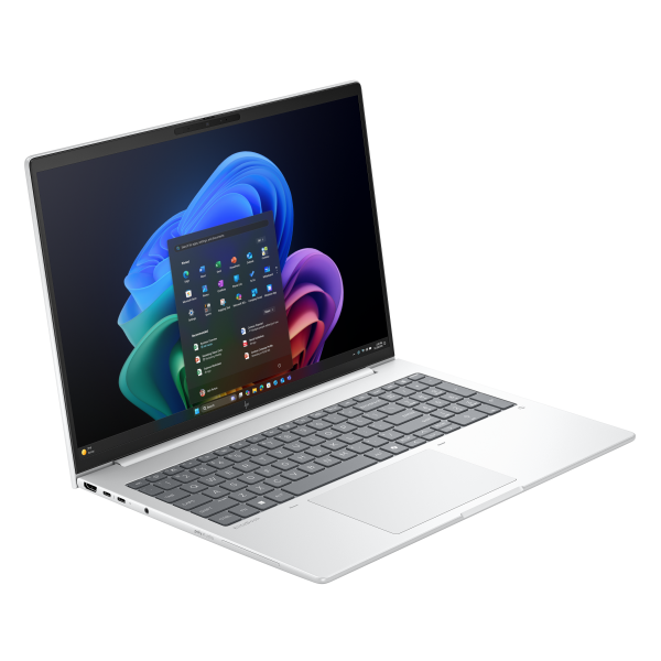 HP EliteBook 8 G1i AI PC Wolf Pro Security Edition Intel Core Ultra 7 255U Computer portatile 40,6 cm [16] WUXGA 24 GB DDR5-SDRAM 1 TB SSD Wi-Fi 6E [802.11ax] Windows 11 Pro Argento (HP EliteBook 8 G1i Notebook AI - AI PC - design della cerniera a 16...