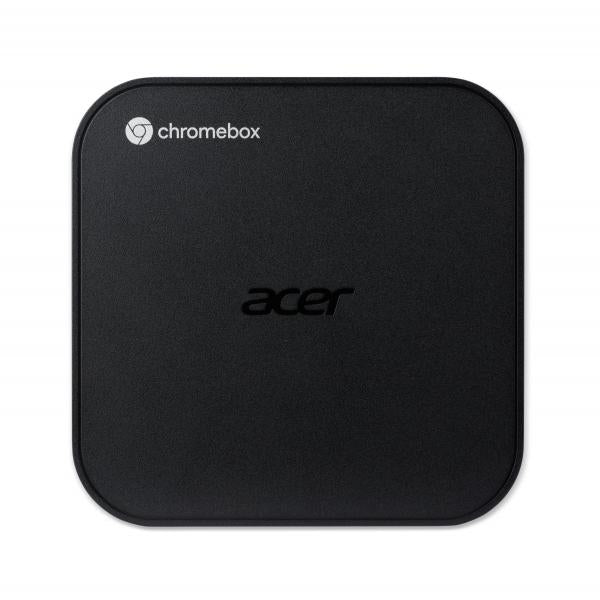 Acer CXI6 C3100U 8/256 CHR (Acer Chromebox CXI6 - Mini PC 1 x Core 3 100U / up to 4.7 GHz - RAM 8 GB - SSD 256 GB - 3D Triple-level Cell [TLC] - Intel Graphics - Gigabit Ethernet, 2.5 Gigabit Ethernet, IEEE 802.11ax [Wi-Fi 6E], Bluetooth - Chrome OS ...
