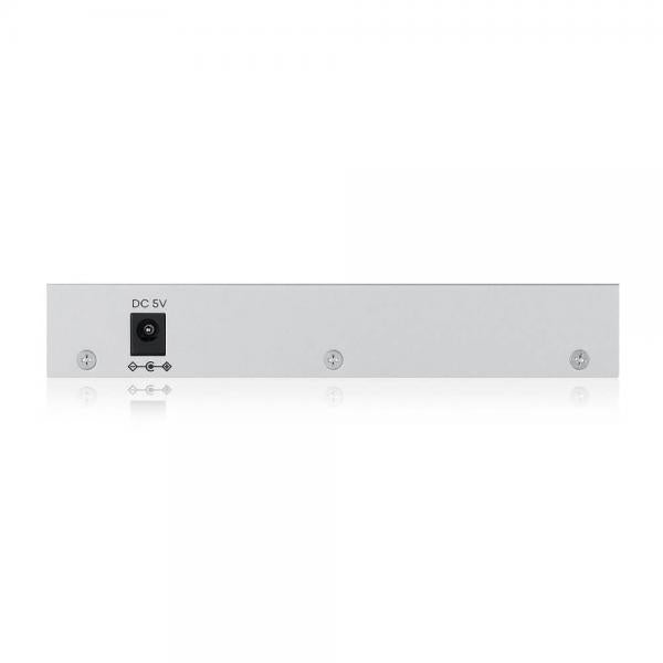 Zyxel GS1200-8V3 Gestito L2 Gigabit Ethernet [10/100/1000] Desktop Grigio (Zyxel GS1200 Series GS1200-8 - Switch - intelligente - 8 x 10/100/1000 - desktop)Zyxel4718937649945GS1200-8V3-EU0101F