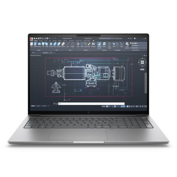 HP ZBook 8 G1i 16 inch Mobile Workstation PC Wolf Pro Security Edition Intel Core Ultra 7 255H 40,6 cm [16] Touch screen WUXGA 32 GB DDR5-SDRAM 1 TB SSD NVIDIA RTX 500 Ada Wi-Fi 7 [802.11be] Windows 11 Pro AI Workstation, AI PC Argento (HP ZBook 8 G1...