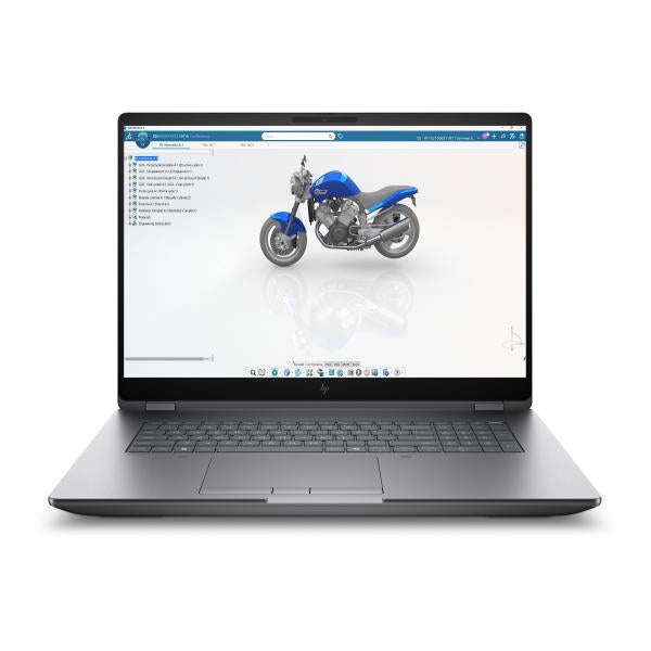 HP ZBook Fury G1i Mobile Workstation PC Wolf Pro Security Edition Intel Core Ultra 9 285HX Computer portatile 45,7 cm [18] WQXGA 32 GB DDR5-SDRAM 1 TB SSD NVIDIA RTX PRO 3000 Blackwell Wi-Fi 7 [802.11be] Windows 11 Pro AI Workstation, AI PC Argento (...