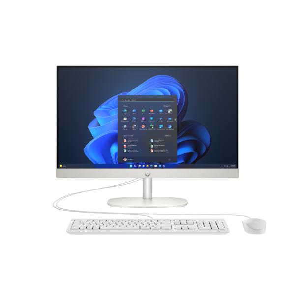 HP ProOne 240 G10 Desktop PC Intel Core i3 60,5 cm [23.8] 1920 x 1080 Pixel 8 GB DDR4-SDRAM 512 GB SSD Windows 11 Home Wi-Fi 6 [802.11ax] (HP ProOne 240 G10 - All-in-one Core i3 N300 / fino a 3.8 GHz - RAM 8 GB - SSD 512 GB - NVMe - UHD Graphics - Gi...