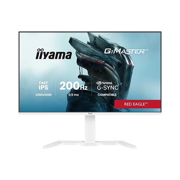 Iiyama G-MASTER GB2771QSU-W1 Monitor PC 68,6 cm [27] 2560 x 1440 Pixel Wide Quad HD LCD Bianco (iiyama GB2771QSU-W1 27' monitor)Iiyama4948570126521GB2771QSU-W1