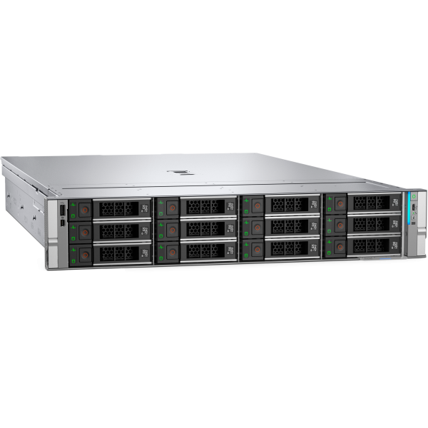 DELL R570 server 960 GB Armadio [2U] Intel Xeon 6 6507P 3,5 GHz 32 GB DDR5-SDRAM 1100 W (Dell PowerEdge R570 - Server - montabile in rack 2U - 1 via - 1 x Xeon 6507P / fino a 4.3 GHz - RAM 32 GB - SAS - hot-swap 2.5 baia[e] - SSD 960 GB - Matrox G200...