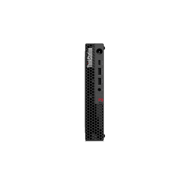 Lenovo ThinkStation P3 Tiny Gen 2 Intel Core Ultra 7 265 32 GB DDR5-SDRAM 1 TB SSD NVIDIA RTX A400 Windows 11 Pro Stazione di lavoro Nero (THINKSTATION P3 TINY GEN 2 - ULTRA7-265 W11P64 32GB 1TB) - Versione UKLenovo019927494581730K5006DUK
