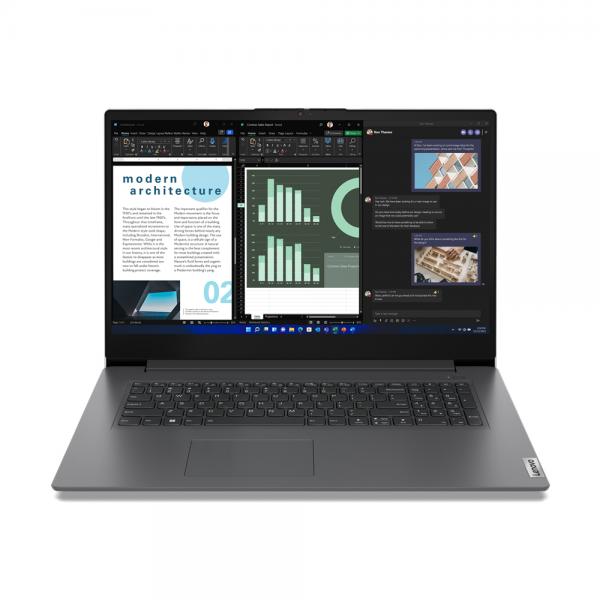 Lenovo V17 G4 IRU Intel Core i7 i7-13620H Computer portatile 43,9 cm [17.3] Full HD 16 GB DDR4-SDRAM 512 GB SSD Wi-Fi 6 [802.11ax] Windows 11 Pro Tedesco Grigio (V17 G4 I7-13620H 16GB - 512GB SSD 17.3 FHD W11P) - Versione TedescaLenovo019927438284183...