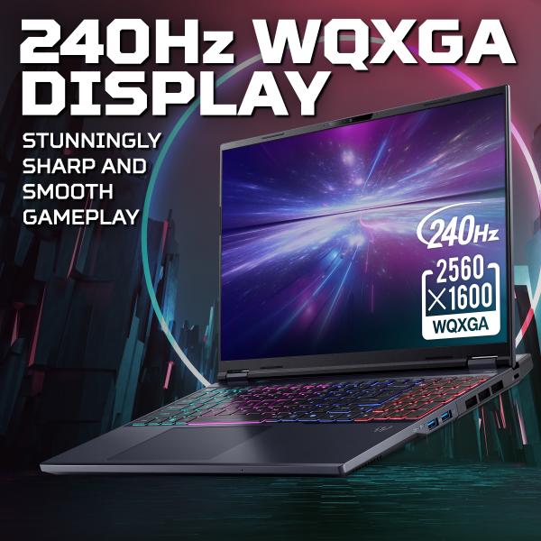 Acer Predator HELIOS 16 U9 290HX 32GB 1TB 5080 BLK Intel Core Ultra 9 290HX Plus Computer portatile 40,6 cm [16] WQXGA DDR5-SDRAM SSD NVIDIA GeForce RTX 5080 Wi-Fi 6 [802.11ax] Windows 11 Home Nero Inglese UK (Acer) - Versione UKAcer4711474993274NH.U...