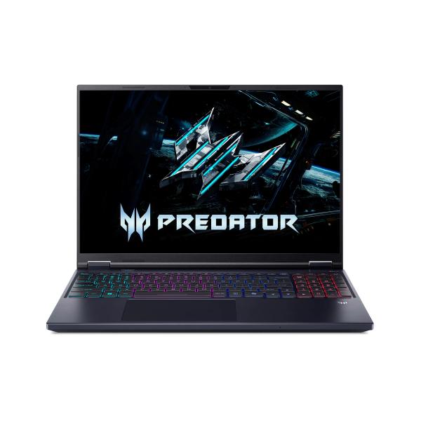 Acer Predator HELIOS 16 U9 290HX 32GB 1TB 5080 BLK Intel Core Ultra 9 290HX Plus Computer portatile 40,6 cm [16] WQXGA DDR5-SDRAM SSD NVIDIA GeForce RTX 5080 Laptop GPU Wi-Fi 6E [802.11ax] Windows 11 Home Inglese UK Nero (Predator Helios Neo 16 AI PH...
