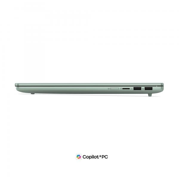 Lenovo IdeaPad Slim 5 14AGP11 Copilot+ PC AMD Ryzen AI 5 430 Computer portatile 35,6 cm [14] WUXGA 16 GB DDR5-SDRAM 512 GB SSD Wi-Fi 7 [802.11be] Windows 11 Home Verde, Grigio Inglese (Lenovo) - Versione UKLenovo019927411508183S1000SUK