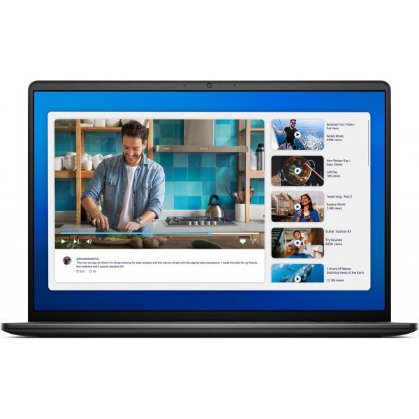 DELL DC16250 Intel Core 7 150U Computer portatile 40,6 cm [16] Full HD+ 16 GB DDR5-SDRAM 1 TB SSD Wi-Fi 6 [802.11ax] Windows 11 Pro Italiano Nero (Dell 16 DC16250 - Intel Core 7 - 150U / fino a 5.4 GHz - Win 11 Pro - Intel Graphics - 16 GB RAM - 1 TB...