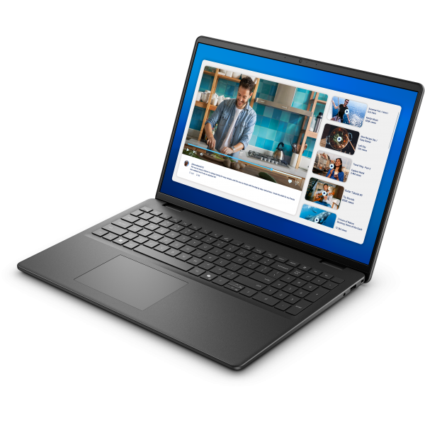 DELL DC16250 Intel Core 7 150U Computer portatile 40,6 cm [16] Full HD+ 16 GB DDR5-SDRAM 512 GB SSD Wi-Fi 6 [802.11ax] Windows 11 Pro Nero Italiano (Dell 16 DC16250 - Intel Core 7 - 150U / fino a 5.4 GHz - Win 11 Pro - Intel Graphics - 16 GB RAM - 51...