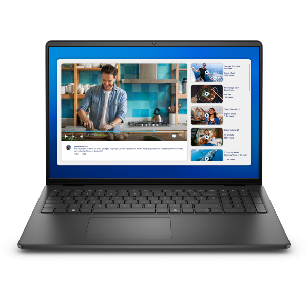 DELL DC16250 Intel Core 5 120U Computer portatile 40,6 cm [16] Full HD+ 16 GB DDR5-SDRAM 512 GB SSD Wi-Fi 6 [802.11ax] Windows 11 Pro Italiano Nero (Dell 16 DC16250 - Intel Core 5 - 120U / fino a 5 GHz - Win 11 Pro - Intel Graphics - 16 GB RAM - 512 ...