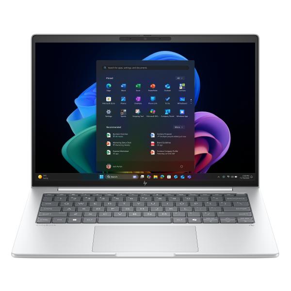 HP EliteBook 8 G1a Next Gen AI PC Wolf Pro Security Edition Copilot+ PC AMD Ryzen AI 7 350 Computer portatile 35,6 cm [14] WUXGA 16 GB DDR5-SDRAM 512 GB SSD Wi-Fi 7 [802.11be] Windows 11 Pro Argento (HP EliteBook 8 G1a Notebook Next Gen AI - Copilot+...