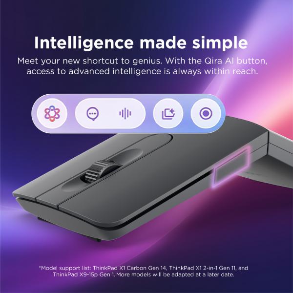 Lenovo 4Y51T62792 mouse Universale Ambidestro Bluetooth IR LED 4000 DPI (TP BLUETOOTH PRESENTER MOUSE - MOUSE)Lenovo4Y51T62792
