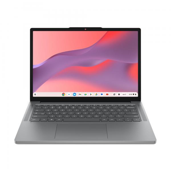 Lenovo Chrome 14M8911 MediaTek Kompanio 540 Chromebook 35,6 cm [14] WUXGA 8 GB LPDDR5x-SDRAM 128 GB UFS Wi-Fi 6E [802.11ax] ChromeOS Grigio Inglese UK (LENOVO CHROME MT- 540 8/128 *S*) - Versione UKLenovo019927400710283SY0002UK