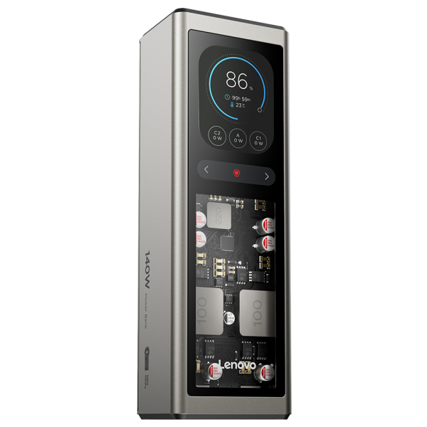 Lenovo G0A3140WWW batteria portatile Ioni di Litio 20000 mAh Oro, Grigio (Power Bank Lithium-Ion - [Li-Ion] 20000 Mah Gold, Grey - Warranty: 12M)LenovoG0A3140WWW