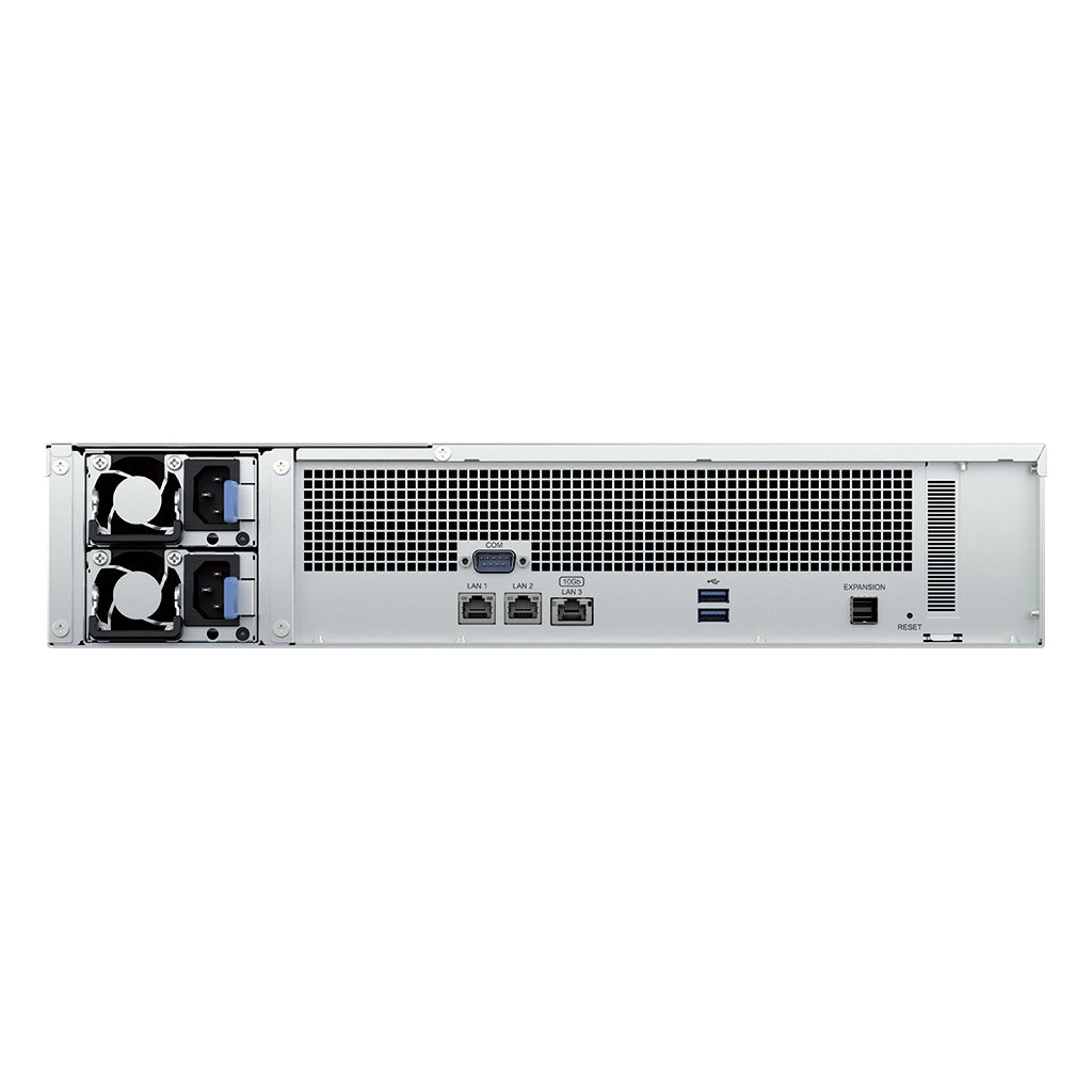 Synology RackStation RS2423RP+II NAS Armadio [2U] AMD Ryzen V1780B 8 GB DDR4 0 TB DiskStation Manager Nero (Synology RS2423RP+II 12 Bay Rackmount NAS)SynologyRS2423RP+II