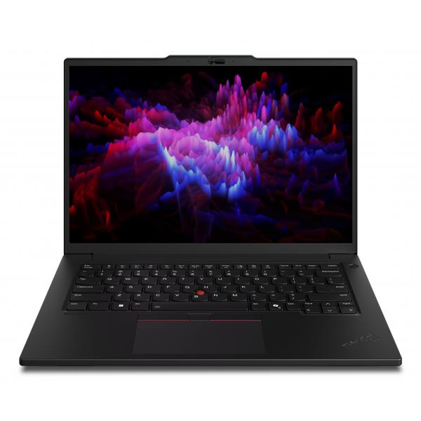 Lenovo ThinkPad P14s Gen 6 [Intel] Intel Core Ultra 7 255H Workstation mobile 36,8 cm [14.5] WUXGA 32 GB DDR5-SDRAM 1 TB SSD Wi-Fi 7 [802.11be] Windows 11 Pro Tedesco Nero (TP P14S G6 CU7-255H 32GB - 1TB SSD 14.5 FHD+ W11P) - Versione TedescaLenovo01...