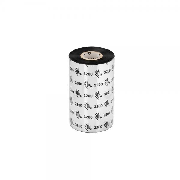 Zebra 3200 Wax/Resin nastro termico 300 m Nero (RIBBON 3200 WAX/RESIN 110X300M - 300 METERS C-25MM BOX OF 6)Zebra03200BK11030