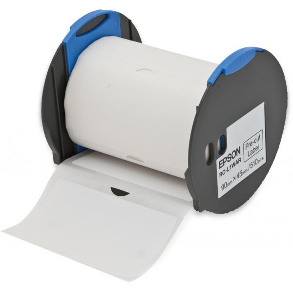 Epson Rotolo etichette pre-tagliate rc-l1war (RC-L1WAR,PRE-CUT PAPER LABEL 90X45MM IN)EpsonC53S633008