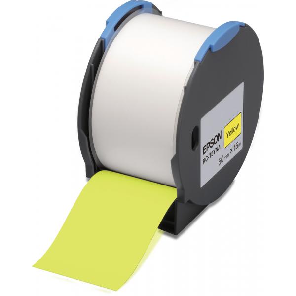 Epson Nastro etichette [base gialla] 50mm (TAPE - RC-T5YNA 50MM YELLOW - 50MM X 15M)EpsonC53S634003