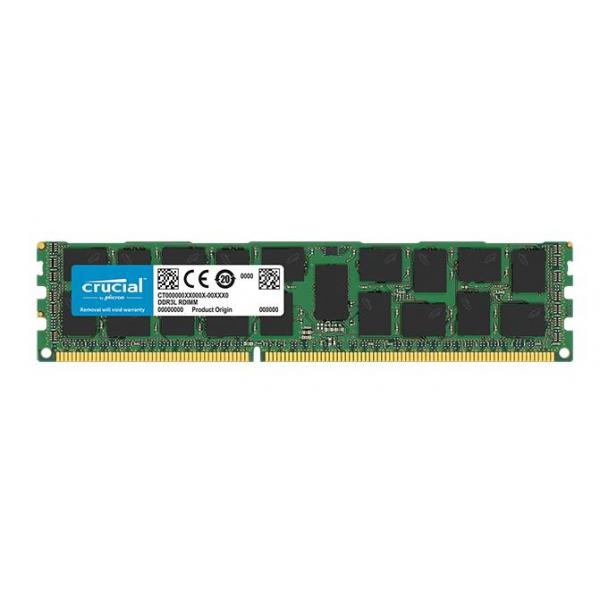 Crucial CT16G3ERSLD4160B memoria 16 GB 1 x 16 GB DDR3 240-pin DIMM Data Integrity Check [verifica integrità dati] (16GB Crucial DDR3L PC3-12800 1600MHz CL11 DR x4 1.35V RDIMM)CrucialCT16G3ERSLD4160B