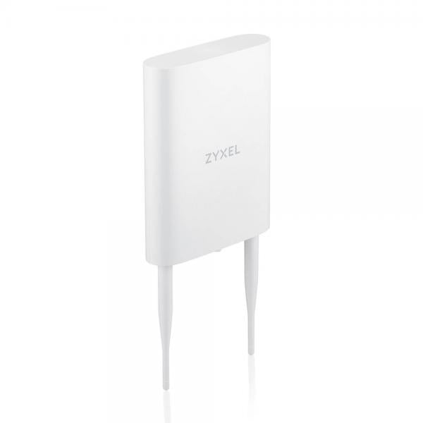 Zyxel NWA55BE 5100 Mbit/s Bianco Supporto Power over Ethernet [PoE] (Zyxel NWA55BE - Wireless access point - BE5100, 4-stream, dual-radio, NebulaFlex, outdoor - Wi-Fi 7 - Wi-Fi 7 - 2.4 GHz, 5 GHz - gestito da cloud montabile a parete)Zyxel47189376503...