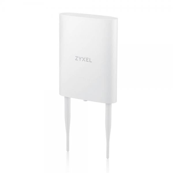 Zyxel NWA55BE 5100 Mbit/s Bianco Supporto Power over Ethernet [PoE] (Zyxel NWA55BE - Wireless access point - BE5100, 4-stream, dual-radio, NebulaFlex, outdoor - Wi-Fi 7 - Wi-Fi 7 - 2.4 GHz, 5 GHz - gestito da cloud montabile a parete)Zyxel47189376503...