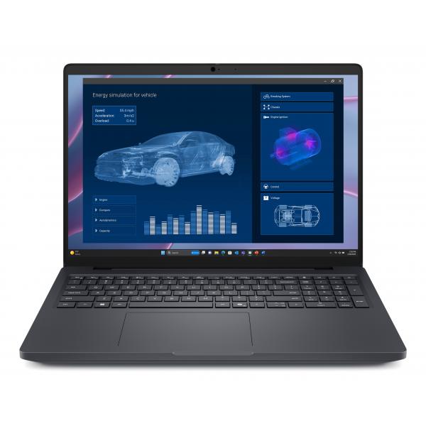 DELL Pro Max 16 MC16255 Copilot+ PC AMD Ryzen AI 7 PRO PRO 350 Workstation mobile 40,6 cm [16] Full HD+ 32 GB LPDDR5x-SDRAM 512 GB SSD NVIDIA RTX PRO 500 Blackwell Wi-Fi 7 [802.11be] Windows 11 Pro Nero Inglese UK (^DELLPM16 AI7PRO350 32G/512G W11PNP...