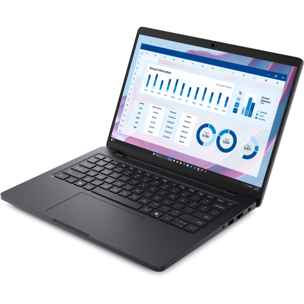 DELL Pro Max 14 MC14255 Copilot+ PC AMD Ryzen AI 7 PRO 350 Workstation mobile 35,6 cm [14] Full HD+ 16 GB LPDDR5x-SDRAM 512 GB SSD Wi-Fi 7 [802.11be] Windows 11 Pro Inglese UK Nero (PRO MAX RAI7P-350 14IN 16GB - 512GB W11P 3YR ONSITE NO PSU) - Versio...
