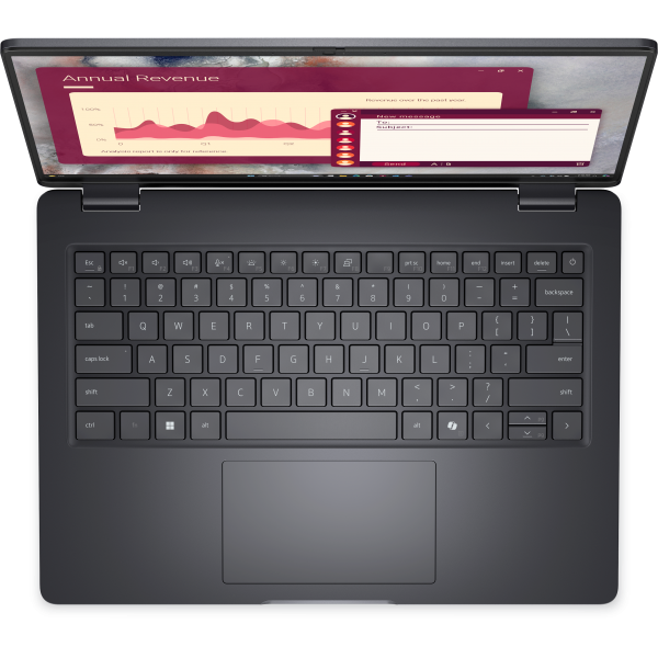 DELL Pro 14 PC14250 Intel Core Ultra 7 255U Computer portatile 35,6 cm [14] Full HD+ 16 GB DDR5-SDRAM 512 GB SSD Wi-Fi 6 [802.11ax] Windows 11 Pro Inglese UK Nero (DELLPC14250 U7255U 16G/512G W11P NPC) - Versione UKDell53973210010419FC1P