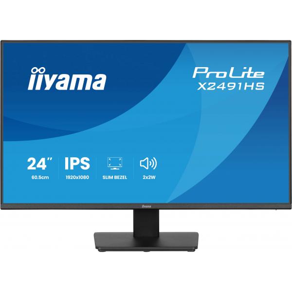 Iiyama ProLite X2491HS-B1 Monitor PC 60,5 cm [23.8] 1920 x 1080 Pixel Full HD LCD Nero (iiyama ProLite X2491HS-B1 computer monitor 60.5 cm [23.8'])Iiyama4948570127399X2491HS-B1