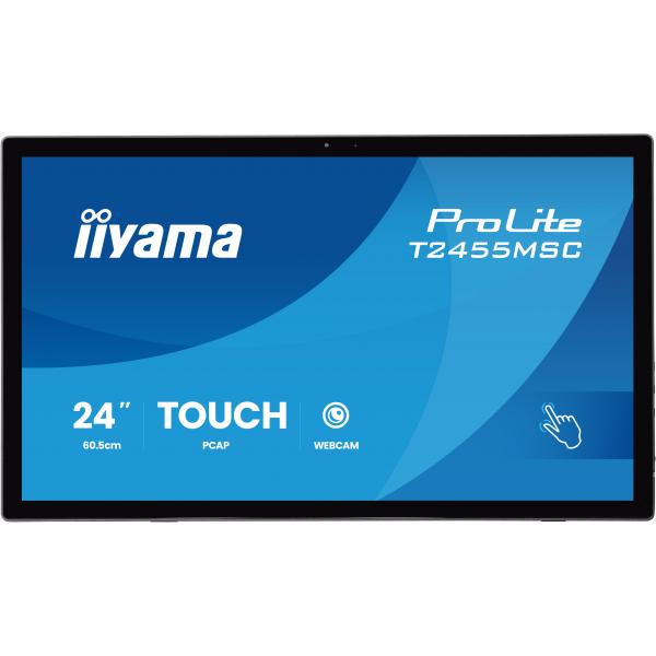 Iiyama T2455MSC-B2 pannello di controllo tattile 60,5 cm [23.8] 1920 x 1080 Pixel (iiyama T2455MSC-B2 touch control panel 60.5 cm [23.8'] 192)Iiyama4948570127283T2455MSC-B2