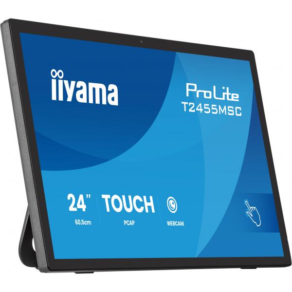 Iiyama T2455MSC-B2 pannello di controllo tattile 60,5 cm [23.8] 1920 x 1080 Pixel (iiyama T2455MSC-B2 touch control panel 60.5 cm [23.8'] 192)Iiyama4948570127283T2455MSC-B2