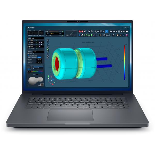 DELL Pro Max 18 Plus MB18250 Intel Core Ultra 7 265HX Workstation mobile 45,7 cm [18] Quad HD+ 32 GB DDR5-SDRAM 1 TB SSD NVIDIA RTX PRO 3000 Blackwell Wi-Fi 7 [802.11be] Windows 11 Pro Tedesco Nero (DELL PRO MAX 18 PLUS - U7-265HX 64/1TB W11P P3 NOAC...
