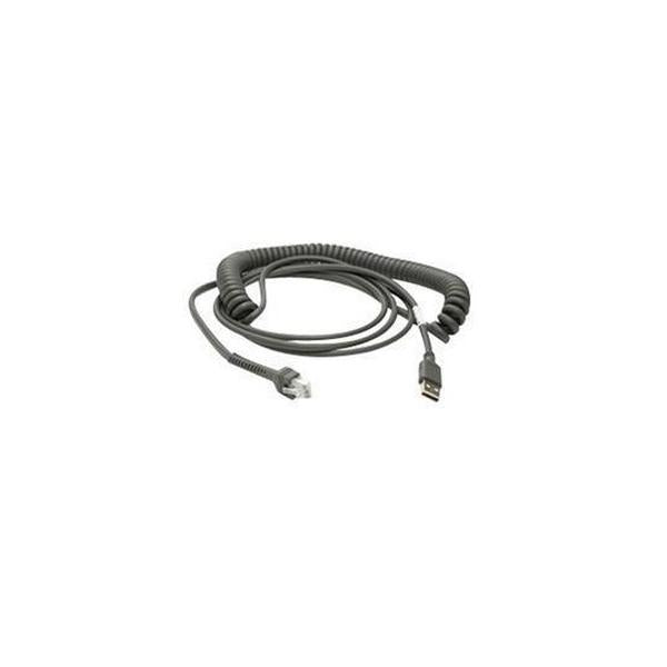 Motorola 2.8m USB A (CABLE - SHIELDED USB SERIES A - CONNECTOR 9FT.[2.8M] COILED)ZebraCBA-U32-C09ZAR