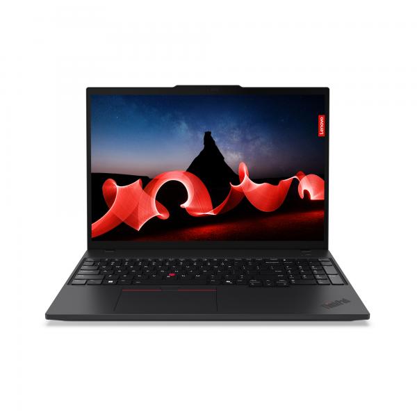 Lenovo ThinkPad T16 Gen 3 Intel Core Ultra 5 135U Computer portatile 40,6 cm [16] WUXGA 16 GB DDR5-SDRAM 512 GB SSD Wi-Fi 6E [802.11ax] Windows 11 Pro Nero Inglese (T16 G3 U5-135U 16/512 W11P) - Versione UKLenovo019927446517921MN00E9UK