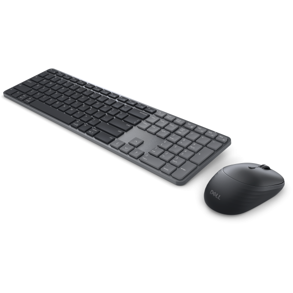 DELL Pro 7 Slim KM726 tastiera Mouse incluso Casa/ufficio RF senza fili + Bluetooth Nero (PRO 7 SLIM KEYBOARD AND MOUSE - - KM726 - UK [QWERTY]) - Versione UKDellKM726-UK-EMEA