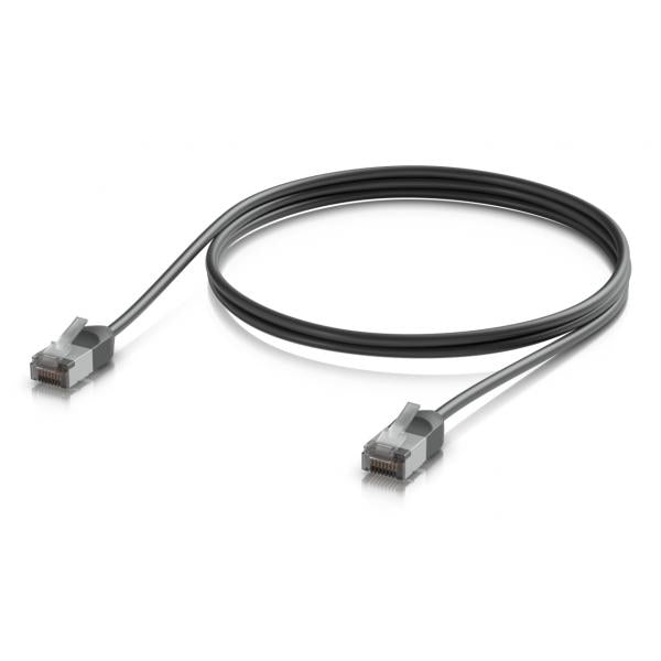 Ubiquiti UACC-Cable-Patch-Outdoor-C6A-1M-BK cavo di rete Nero Cat6a F/UTP [FTP] (Ultra-thin, rugged, shielded - outdoor patch cable for 10 - GbE networking - Warranty: 24M)Ubiquiti0810177166160UACC-CABLE-PATCH-OUTDOOR-C6A-1M-BK