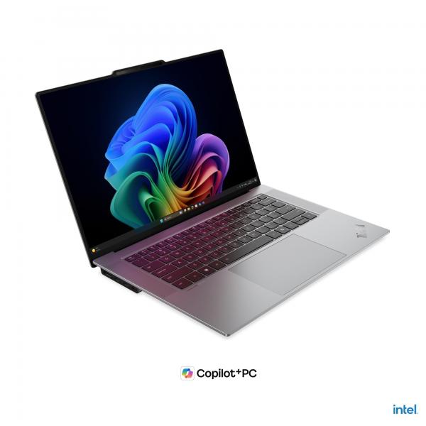 Lenovo ThinkPad X9-15p Gen 1 Aura Edition Copilot+ PC 358H Computer portatile 38,9 cm [15.3] Touch screen 2.8K 64 GB 1 TB SSD Wi-Fi 7 [802.11be] Windows 11 Pro Grigio Tedesco (TP X9 15 G1 CUX7 358H 64GB - 1TB SSD 15.3 2.8K T. W11P) - Versione Tedesca...