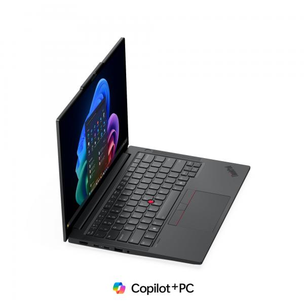 Lenovo ThinkPad E14 Gen 8 [Intel] Copilot+ PC Intel Core Ultra 7 355 Computer portatile 35,6 cm [14] WUXGA 32 GB DDR5-SDRAM 1 TB SSD Wi-Fi 7 [802.11be] Windows 11 Pro Tedesco Nero (TP E14 G8 CU7-355 32GB - 1TB SSD 14.0 WUXGA W11P) - Versione TedescaL...