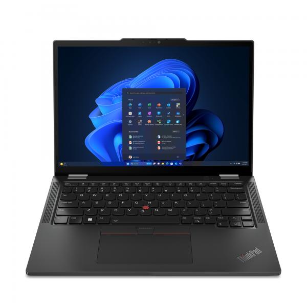 Lenovo ThinkPad X13 2-in-1 Gen 5 Intel Core Ultra 5 135U Ibrido [2 in 1] 33,8 cm [13.3] Touch screen WUXGA 16 GB LPDDR5x-SDRAM 256 GB SSD Wi-Fi 6E [802.11ax] Windows 11 Pro Nero Inglese UK (Lenovo) - Versione UKLenovo019927433213621LW0045UK