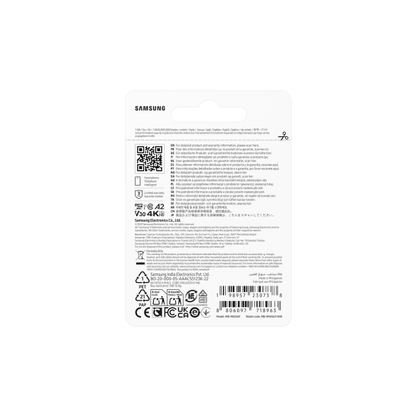 Samsung T9 microSD Card 256GB (Samsung T9 MicroSD Card 256GB)Samsung8806097718963MB-MH256T/WW