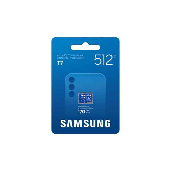 Samsung T7 microSD Card 512GB (512GB Samsung T7 microSD Card)SamsungMB-MB512T/WW