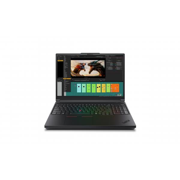 Lenovo ThinkPad P16 Gen 3 Intel Core Ultra 7 255HX Computer portatile 40,6 cm [16] WUXGA 32 GB DDR5-SDRAM 512 GB SSD NVIDIA RTX PRO 2000 Blackwell Wi-Fi 7 [802.11be] Windows 11 Pro Tedesco Nero (TP P16 G3 CU7-255HX 32GB - 512GB SSD RTX2000 16 FHD+ W1...