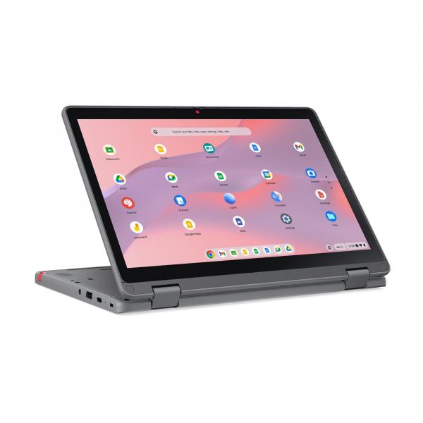 Lenovo Chrome 500e 2in1 G5 M89 MediaTek Kompanio 540 Chromebook 29,5 cm [11.6] Touch screen HD 8 GB LPDDR5x-SDRAM 64 GB UFS Wi-Fi 7 [802.11be] ChromeOS Grigio Inglese (500E 2IN1 G5 MT-540 8/64 CHROME *S*) - Versione UKLenovo019927662181883TA000EUK