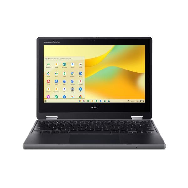 Acer Chromebook R757TN-TCO N150 8GB 128GB COS 29,5 cm [11.6] Touch screen HD LPDDR5x-SDRAM eMMC Wi-Fi 6E [802.11ax] ChromeOS (Acer Chromebook Spin 511 R757TN-TCO - Flip design - Intel N-series - N150 / up to 3.6 GHz - Chrome OS - Intel Graphics - 8 G...