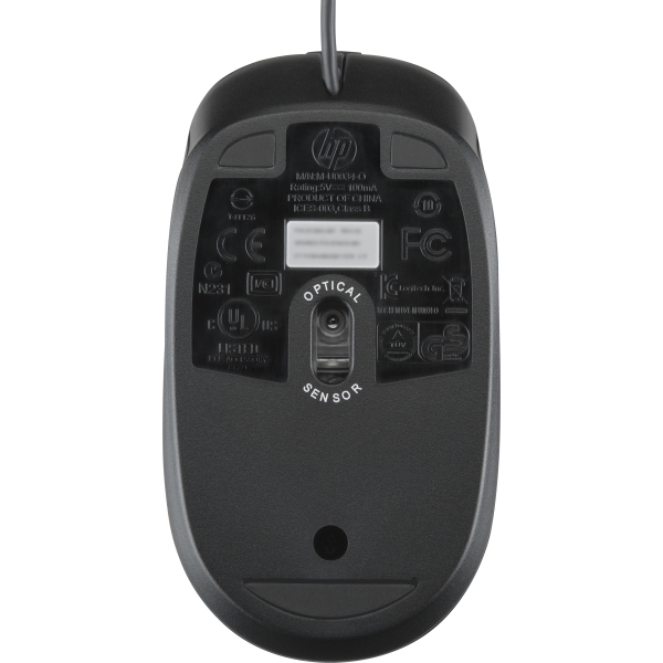 HP Mouse ottico con scroll USB (USB Optical Scroll Mouse - **New Retail** - new [packed in plastic] 800dpi - Warranty: 12M)HpQY777AA