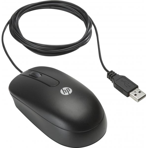 HP Mouse ottico con scroll USB (USB Optical Scroll Mouse - **New Retail** - new [packed in plastic] 800dpi - Warranty: 12M)HpQY777AA